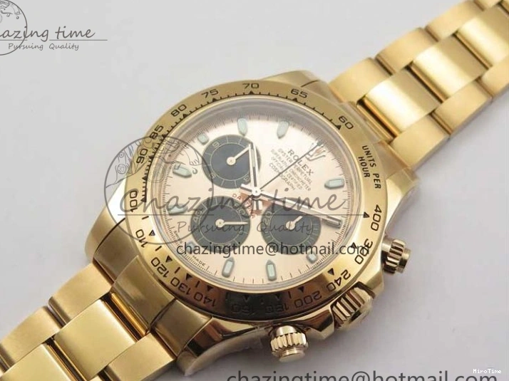 MiroTime 0412 Daytona 116508 RG Noob 1:1 Best Edition 904L SS Case and Bracelet RG Dial SA Comfortable 2705